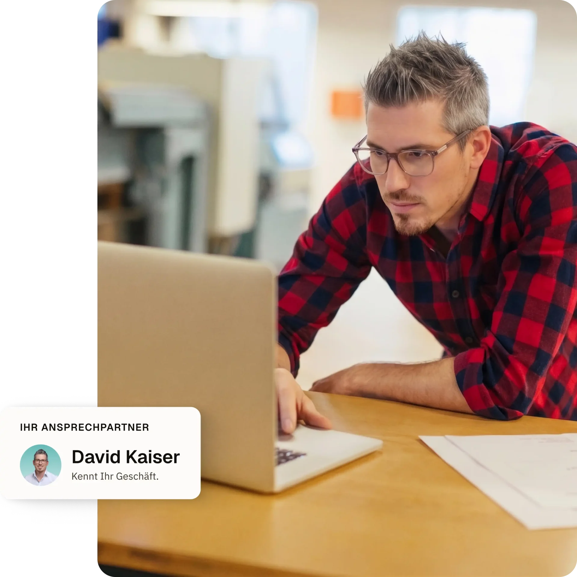 Persönliche betreuung mit David Kaiser