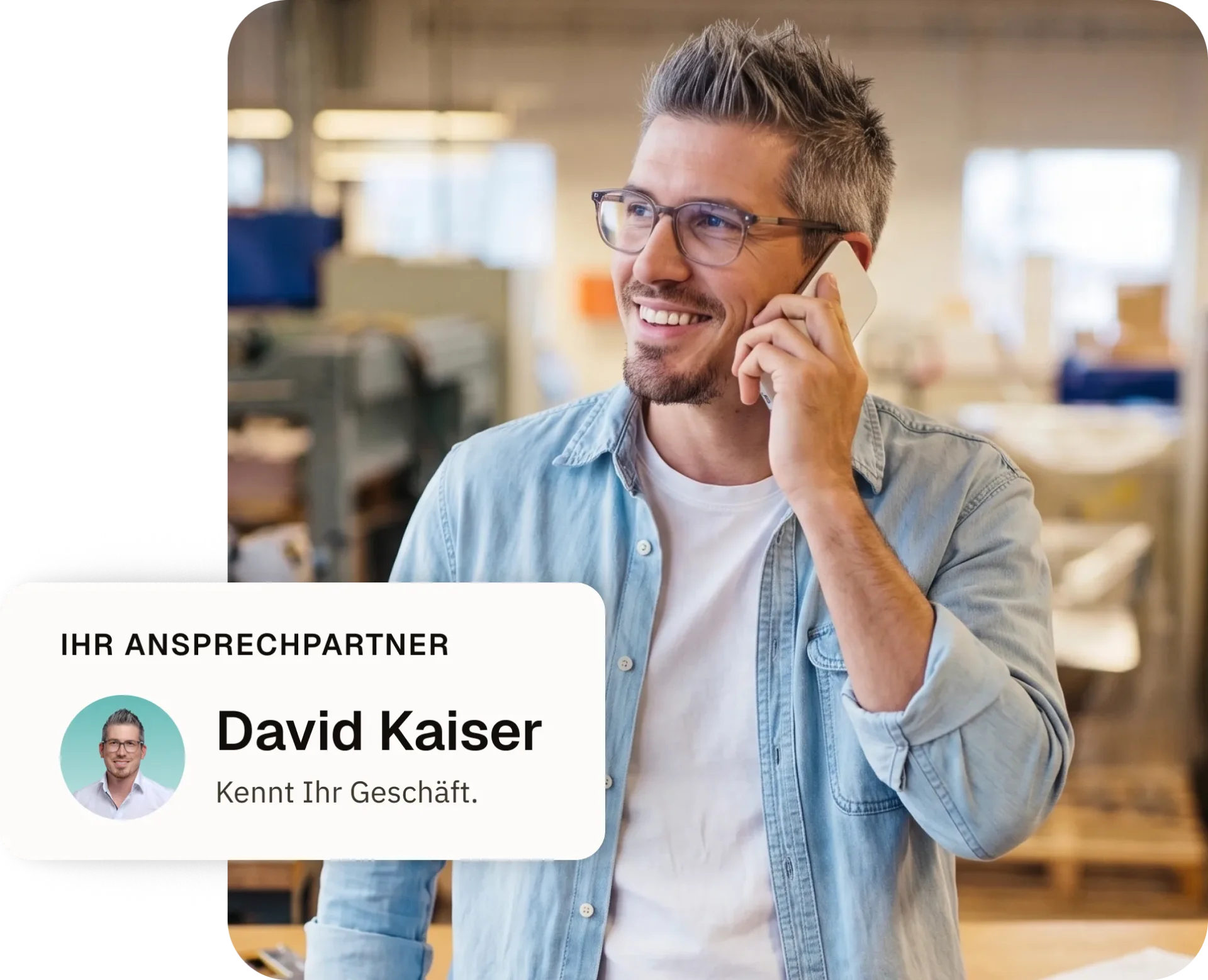 Persönliche Betreuung mit David Kaiser