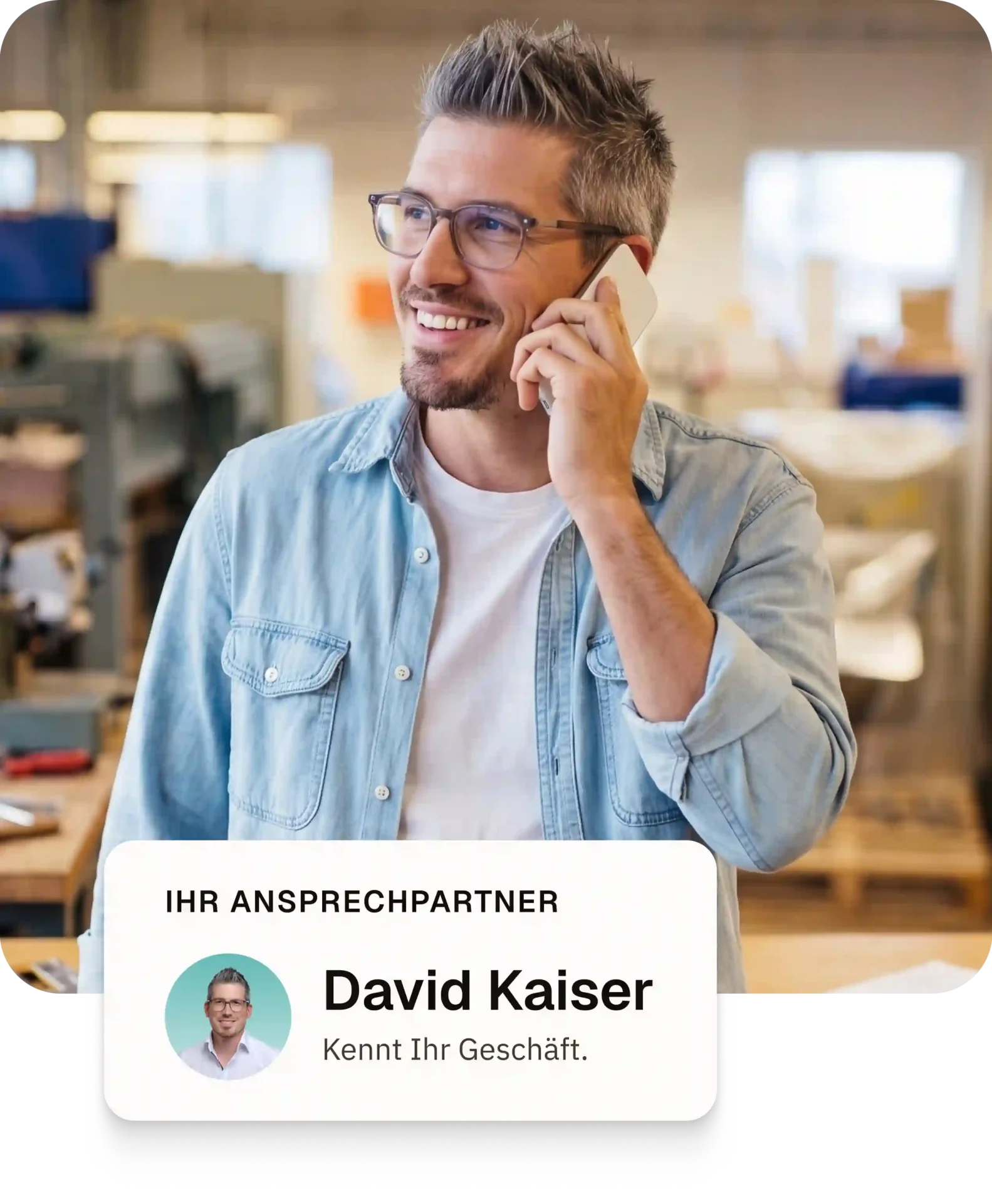 Persönliche Betreuung mit David Kaiser