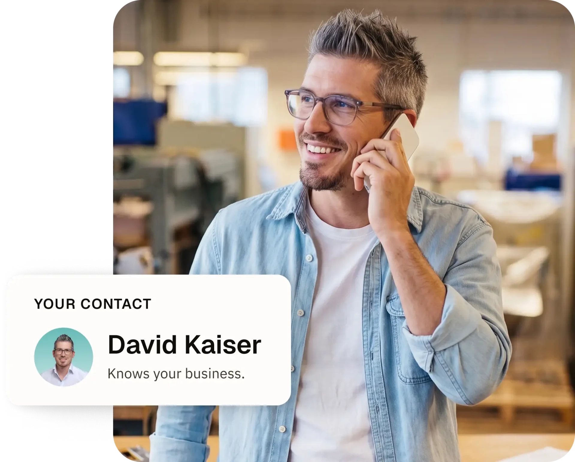 Persönliche Betreuung mit David Kaiser